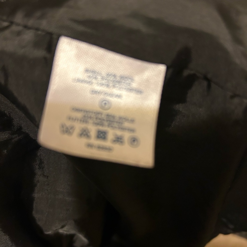 LANDS END 2P warm wool gray pea coat no tears no rips regular $179.99